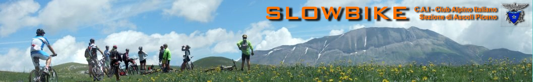 Gruppo MTB SlowBike - C.A.I. sezione Ascoli Piceno 